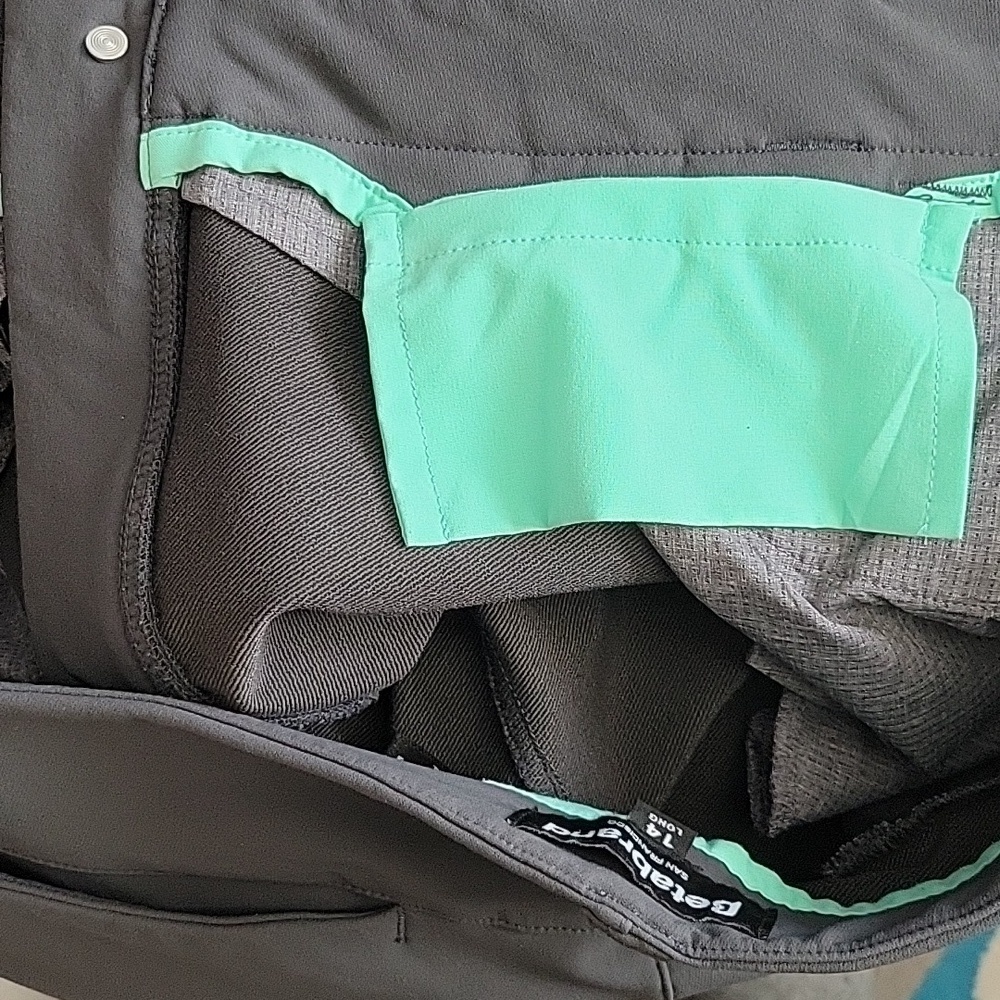 Betabrand Gray Travel‎ Cargo Pants Size 14 Long - Picture 12 of 12